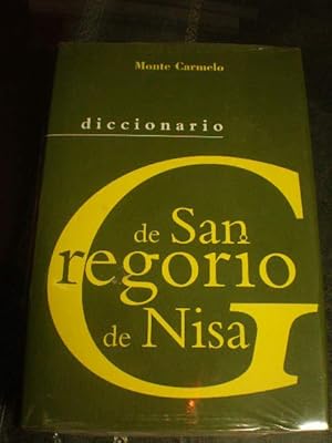 Immagine del venditore per Diccionario de San Gregorio de Nisa venduto da Librera Antonio Azorn