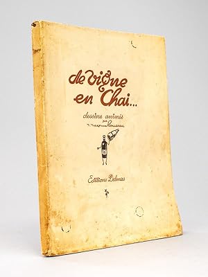Image du vendeur pour De Vigne en Chai , dessins anims par J. Jacques Rousseau [ Edition originale ] mis en vente par Librairie du Cardinal