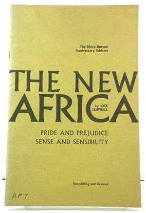 Image du vendeur pour The New Africa: Pride and Prejudice: Sense and Sensibility mis en vente par PsychoBabel & Skoob Books