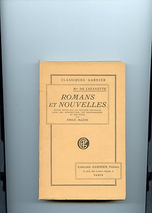 ROMANS ET NOUVELLES .Textes revus sur les éditions originales avec une introduction , une bibliog...