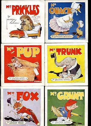 Seller image for The Hamper of 'Mr' Books | Comprising Mr. Quack, Mr. Trunk, Mr. Pup, Mr. Prickles, Mr. Grunt and Mr. Fox for sale by Little Stour Books PBFA Member