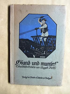 Seller image for Gsund und munter! Schwbische Gedichte. for sale by Versandantiquariat Dr. Wolfgang Ru