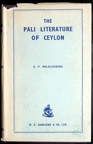 Seller image for The Pali Literature of Ceylon for sale by GuthrieBooks