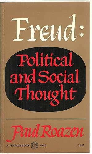 Immagine del venditore per Freud: Political and Social Thought venduto da Sabra Books