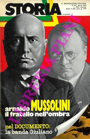 Arnaldo Mussolini il fratello nell'ombra.