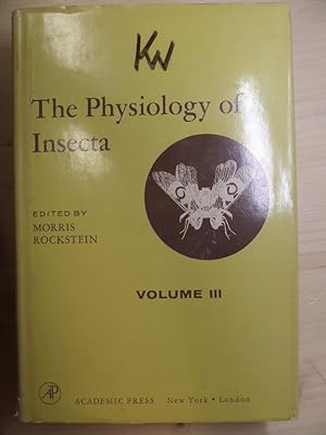 Seller image for The Physiology of Insects, Volume 3 for sale by Archives Books inc.