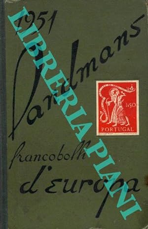 Catalogo Landmans dei francobolli d'Europa 1951 - IX edizione.