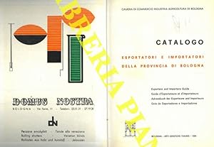 Catalogo esportatori e importatori. Provincia di Bologna.