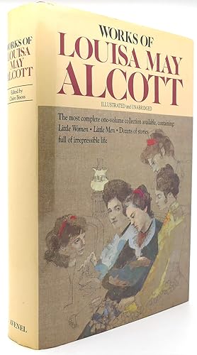 Seller image for WORKS OF LOUISA MAY ALCOTT Little Women, Little Men for sale by Rare Book Cellar