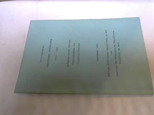 Bibliographie, Politische Psychologie 1975 - 1982, aufgrund einer Umfrage. Sektion Politische Psy...