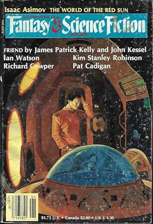 Imagen del vendedor de The Magazine of FANTASY AND SCIENCE FICTION (F&SF): January, Jan. 1984 a la venta por Books from the Crypt