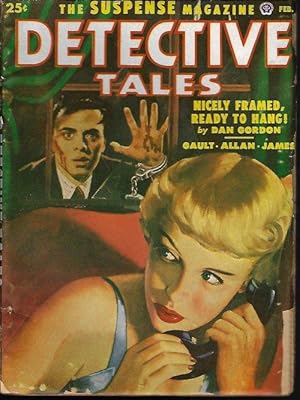 Seller image for DETECTIVE TALES: February, Feb. 1952 for sale by Books from the Crypt