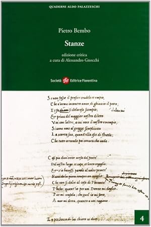 Seller image for Stanze. for sale by FIRENZELIBRI SRL