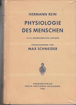 Seller image for Physiologie des Menschen. Mit 493 Abbildungen. for sale by AMAHOFF- Bookstores
