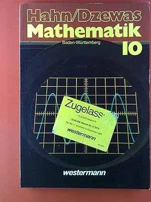 Image du vendeur pour Mathematik, 10. Schuljahr, Baden-Wrttemberg mis en vente par biblion2
