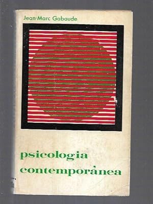 Seller image for PSICOLOGIA CONTEMPORANEA for sale by Desvn del Libro / Desvan del Libro, SL