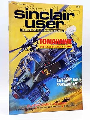 SINCLAIR USER 47. BRITAIN'S BEST SELLING SINCLAIR MAGAZINE (VVAA) EMAP, 1986