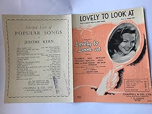 Seller image for Lovely to Look At for sale by Book Souk