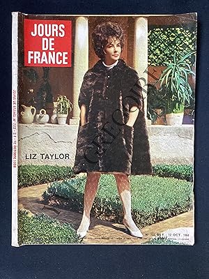 JOURS DE FRANCE-N°722-12 OCTOBRE 1968-ELIZABETH TAYLOR