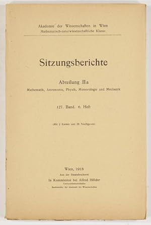 Studien über die ausbreitung kalter Luft auf der Erdoberfläche. Von Felix M. v. Exner (pp.995-848...