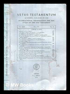 Seller image for Vetus testamentum for sale by MW Books