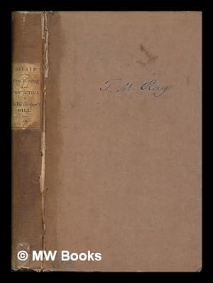 Seller image for Debate on the first reading of the Protection of Life (Ireland) Bill. (March 31, 1846.) By R. Dillon Browne, M.P for sale by MW Books