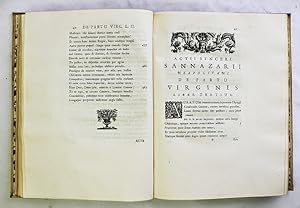 Bild des Verkufers fr Poemata ex antiquis editionibus accuratissime descripta. Accessit ejusdem Vita, Jo. Antonio Vulpio auctore, item Gabrielis Altilii, et Honorati Fascitelli Carmina nonnulla. zum Verkauf von Antiquariaat Brinkman, since 1954 / ILAB