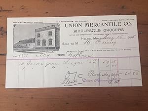 UNION MERCANTILE CO., WHOLESALE GROCERS, HELENA, MONTANA