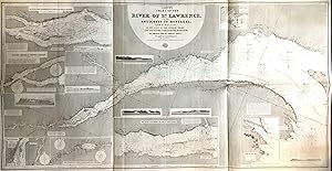 Laurie's Chart of the River St. Lawrence; From Anticosti to Montreal; Constructed on the Plan of ...