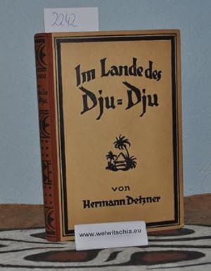 Seller image for Im Lande des Dju-Dju. Reiseerlebnisse im stlichen Stromgebiet des Niger. Mit zahlreichen Abbildungen, Zeichnungen und Karten. for sale by Antiquariat Welwitschia Dr. Andreas Eckl