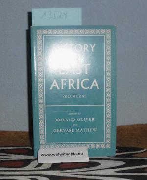 Seller image for History of East Africa, Vol. 1. for sale by Antiquariat Welwitschia Dr. Andreas Eckl