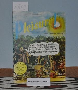 Seller image for Pleisure ! Ghana's Sunshine Magazin October - December 1974. for sale by Antiquariat Welwitschia Dr. Andreas Eckl