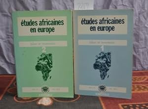 Etudes africaines en Europe. Bilan et inventaire.