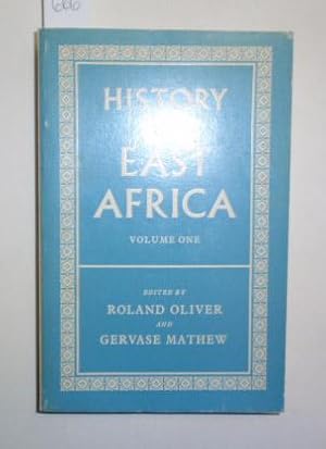 Seller image for History of East Africa: Volume One. for sale by Antiquariat Welwitschia Dr. Andreas Eckl