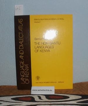 Bild des Verkufers fr Language and dialect atlas of Kenya. The non-Bantu languages of Kenya / Bernd Heine. zum Verkauf von Antiquariat Welwitschia Dr. Andreas Eckl