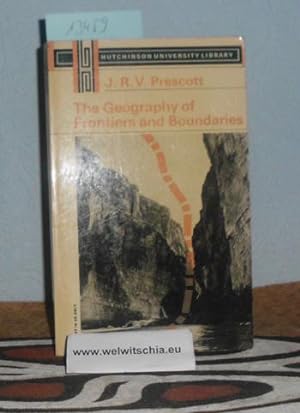 Image du vendeur pour The Geography of Frontiers and Boundaries. mis en vente par Antiquariat Welwitschia Dr. Andreas Eckl