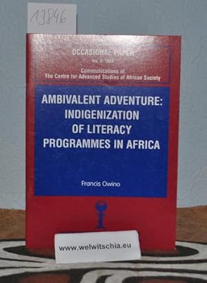 Ambivalent adventure : indigenization of literacy programmes in Africa.