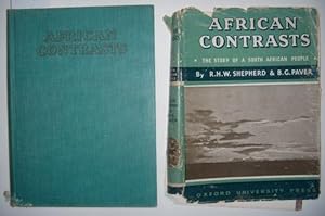 Imagen del vendedor de African Contrasts: The Story of a South African People. a la venta por Antiquariat Welwitschia Dr. Andreas Eckl