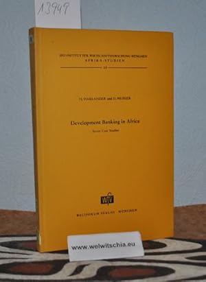 Bild des Verkufers fr Development banking in Africa : Seven 7 case studies. zum Verkauf von Antiquariat Welwitschia Dr. Andreas Eckl