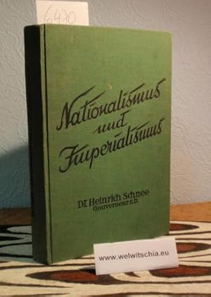 Seller image for Nationalismus und Imperialismus. for sale by Antiquariat Welwitschia Dr. Andreas Eckl