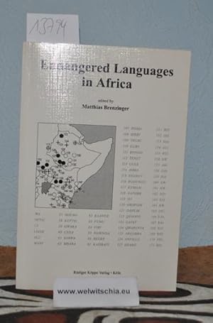 Endangered languages in Africa.