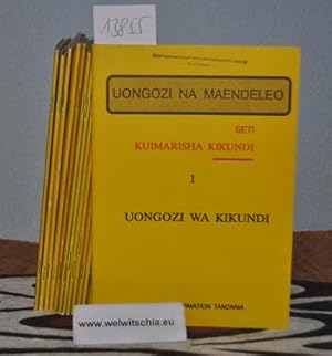 Konvolut von 13 Heften Entwicklungspolitischer Schriften aus Tanzania: Uongozi na Maendeleo. Kuim...