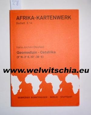 Bild des Verkufers fr Geomedizin - Ostafrika. Afrika-Kartenwerk, Beiheft E 14. zum Verkauf von Antiquariat Welwitschia Dr. Andreas Eckl