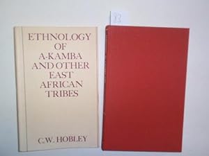 Immagine del venditore per Ethnology of A-Kamba and Other East African Tribes. venduto da Antiquariat Welwitschia Dr. Andreas Eckl