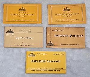 State of Kansas Legislative Directory (group of five)