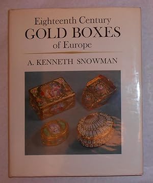 Imagen del vendedor de Eighteenth Century Gold Boxes of Europe a la venta por David Bunnett Books