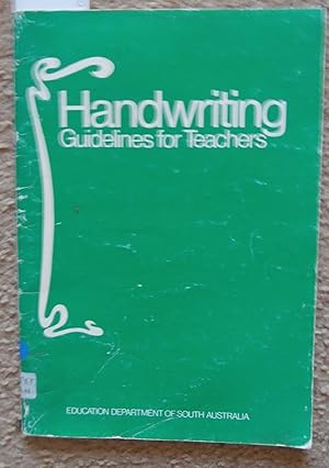 Handwriting Guidelines for Teachers