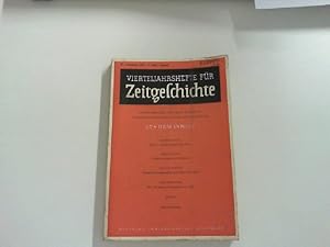 Seller image for Vierteljahrshefte fr Zeitgeschichte 21. Jahrgang, 1. Heft - Januar 1973 for sale by Zellibooks. Zentrallager Delbrck