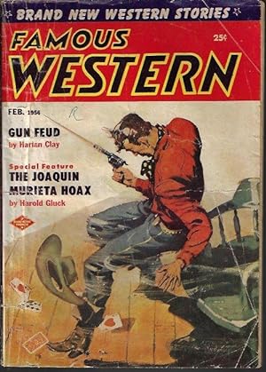 Seller image for FAMOUS WESTERN: February, Feb. 1956 for sale by Books from the Crypt
