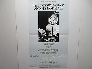 Immagine del venditore per The Rotary Notary and His Hot Plate venduto da ANARTIST